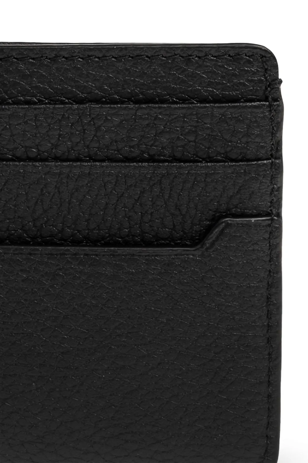 Brioni Hammered Card Holder