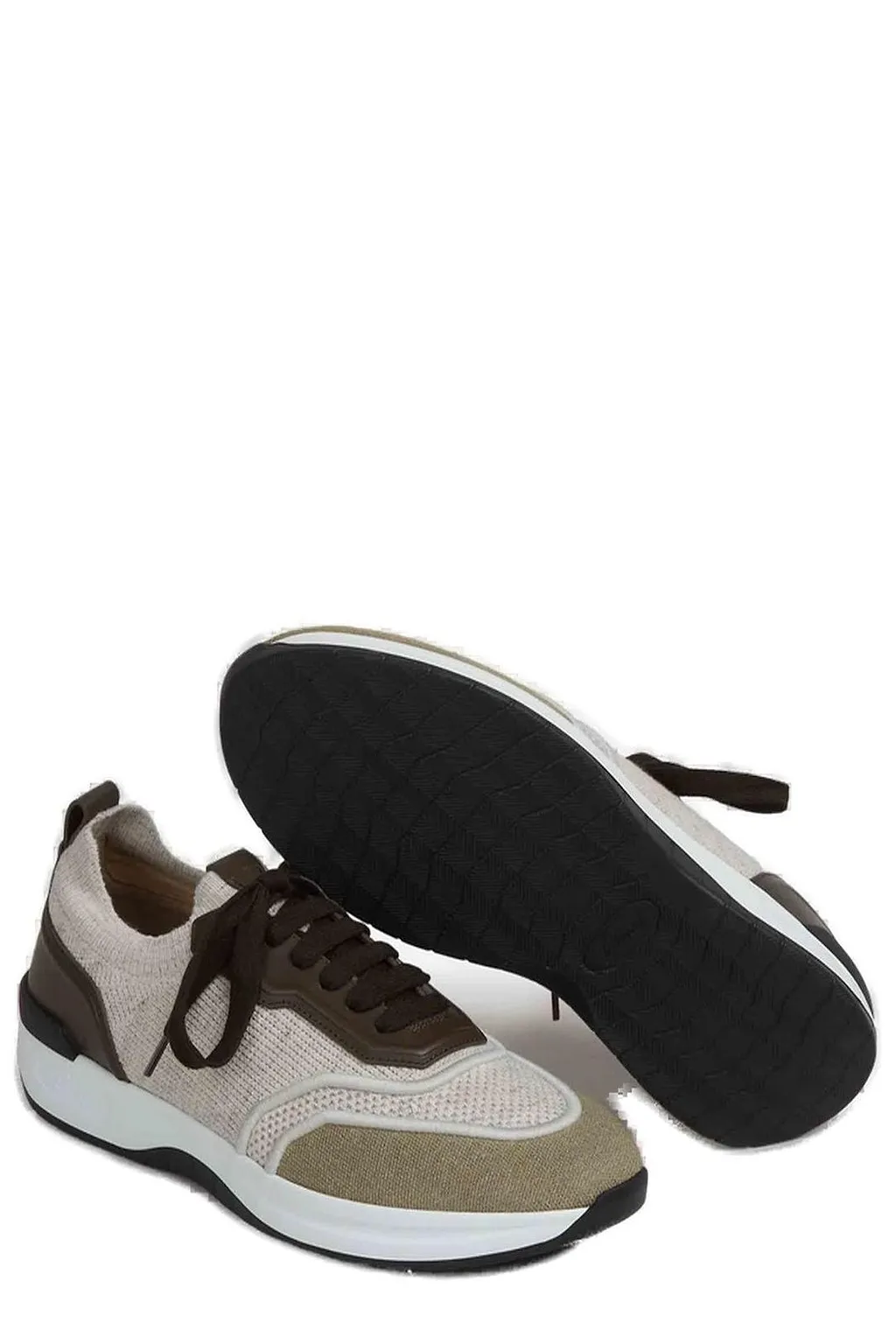 Brioni Knit Sneakers