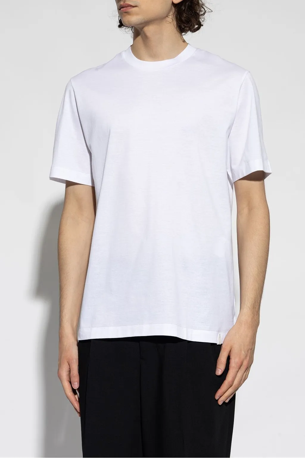 Brioni Logo Cotton T-Shirt