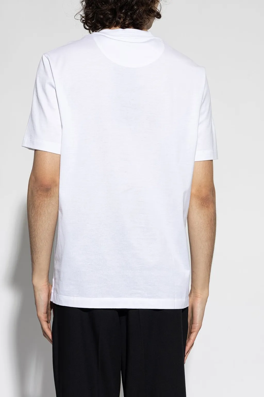 Brioni Logo Cotton T-Shirt
