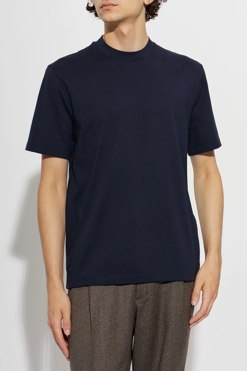 Brioni Logo Crew-Neck T-Shirt