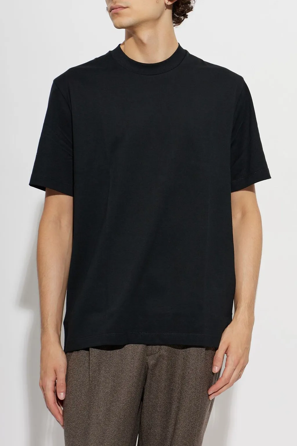 Brioni Logo Crew-Neck T-Shirt