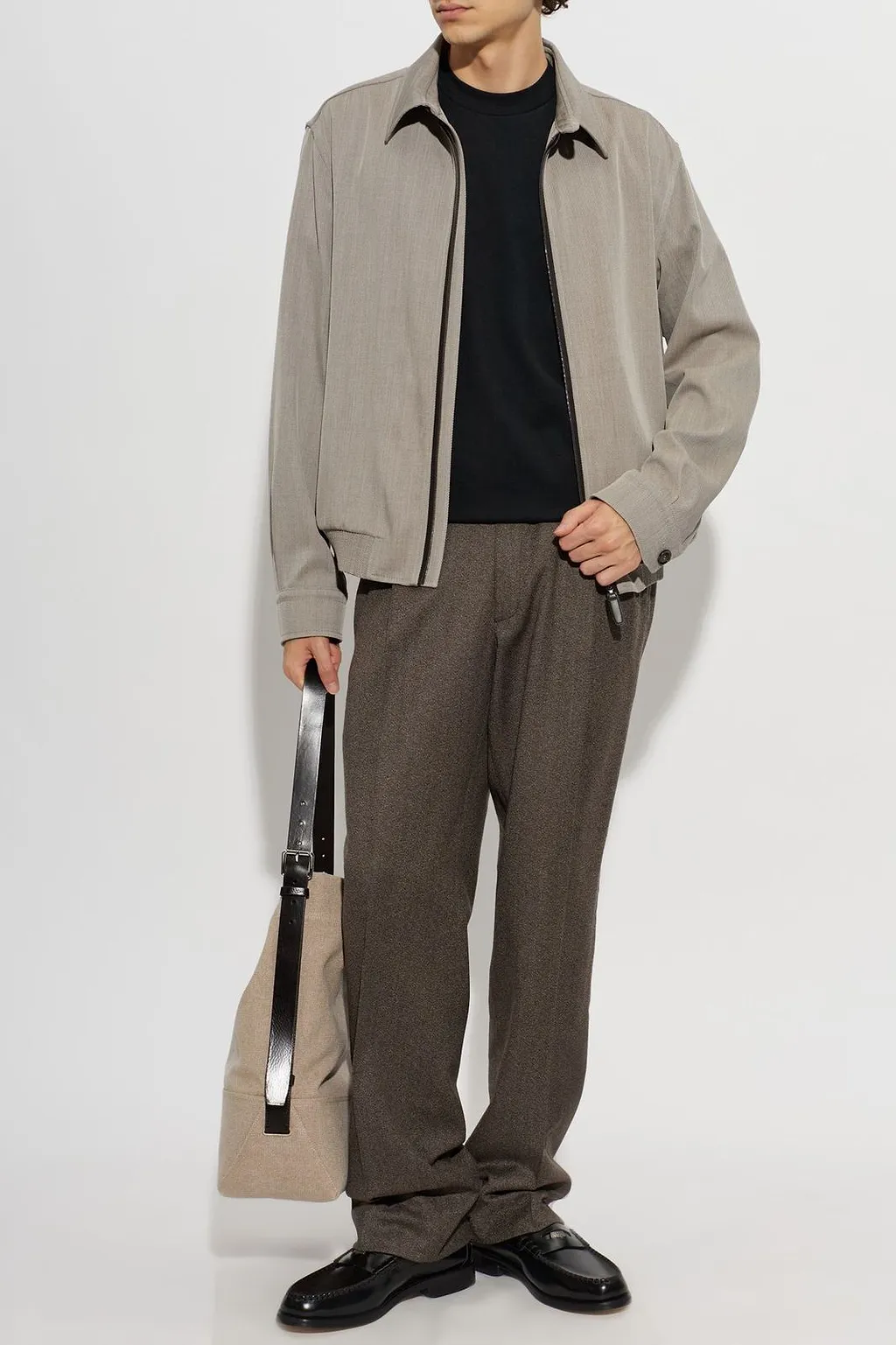 Brioni Logo Crew-Neck T-Shirt