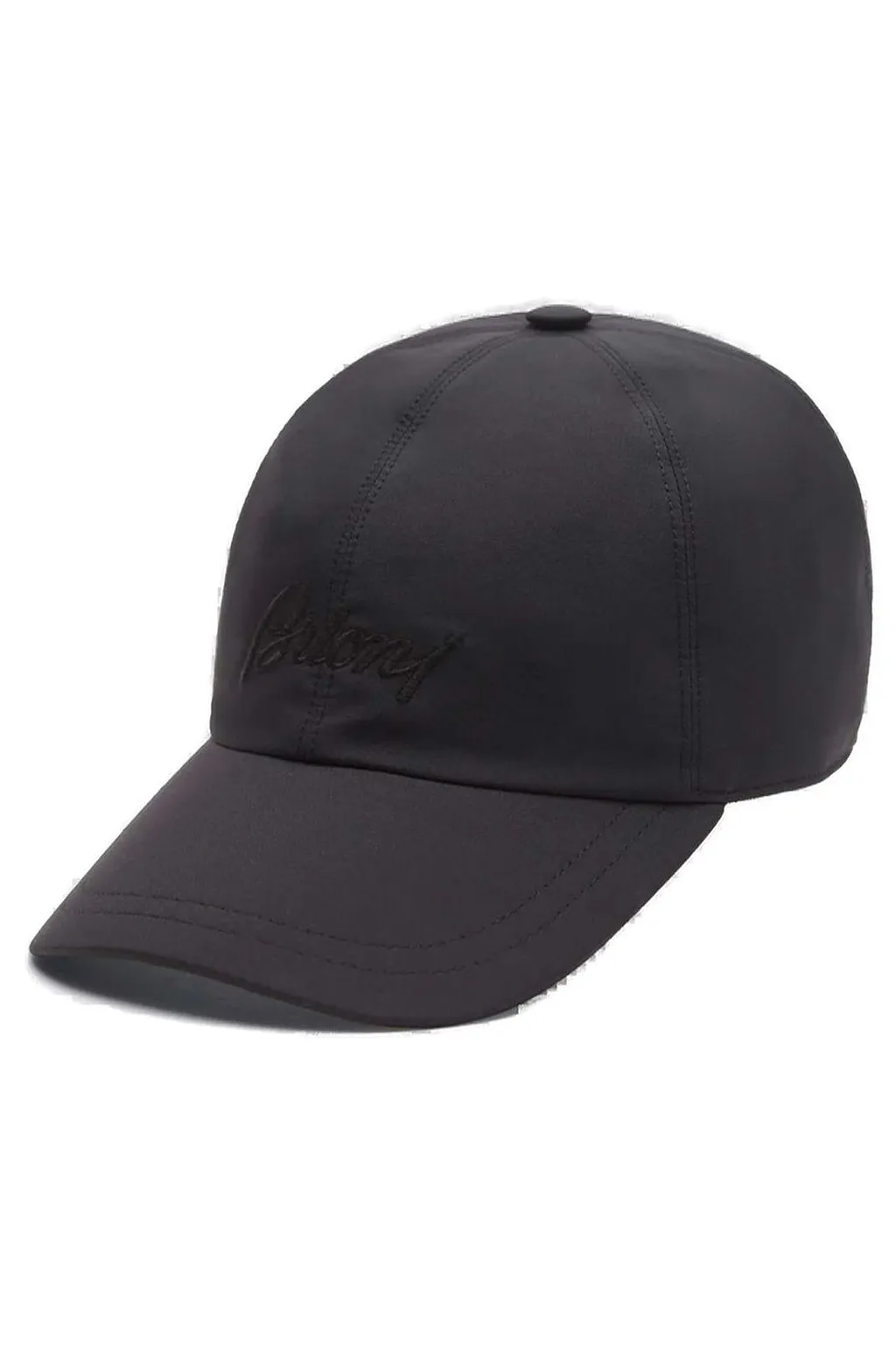 Brioni Logo Embroidered Baseball Cap