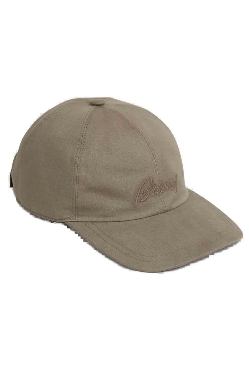Brioni Logo Embroidered Baseball Cap