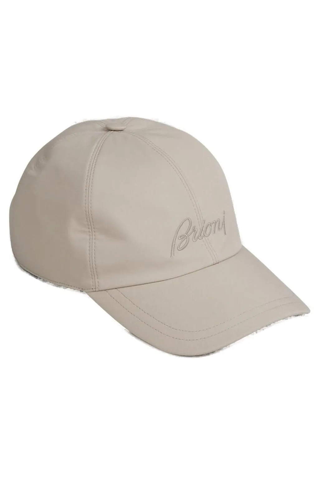 Brioni Logo Embroidered Baseball Cap