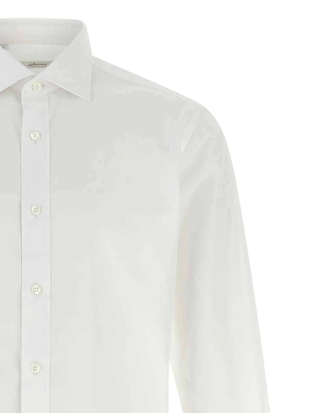Brioni Long-Sleeved Buttoned Shirt