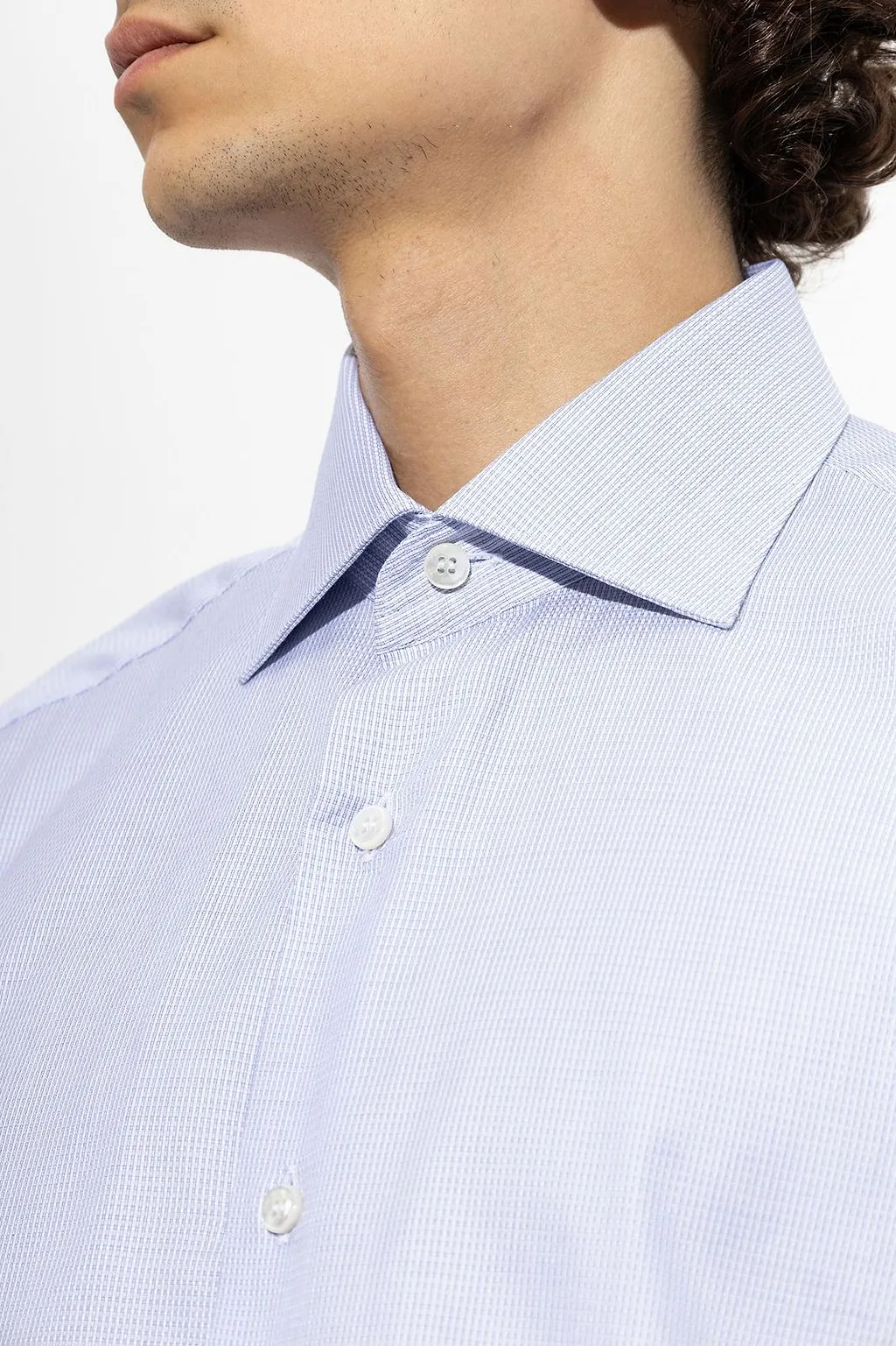 Brioni Micro-Pattern Shirt