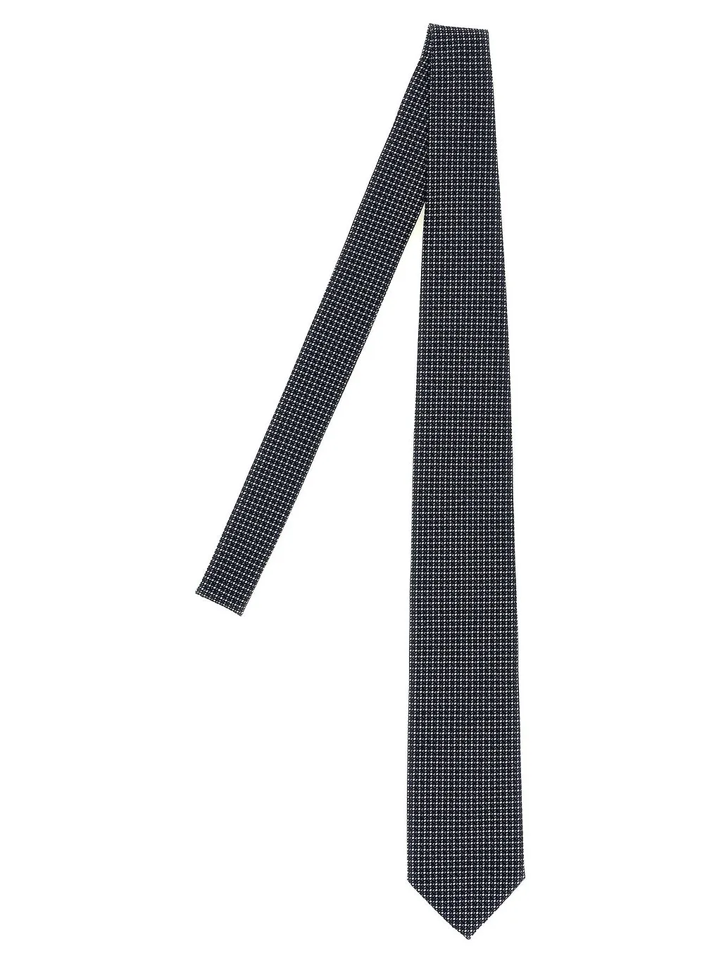Brioni Micro-Geometric Silk Tie