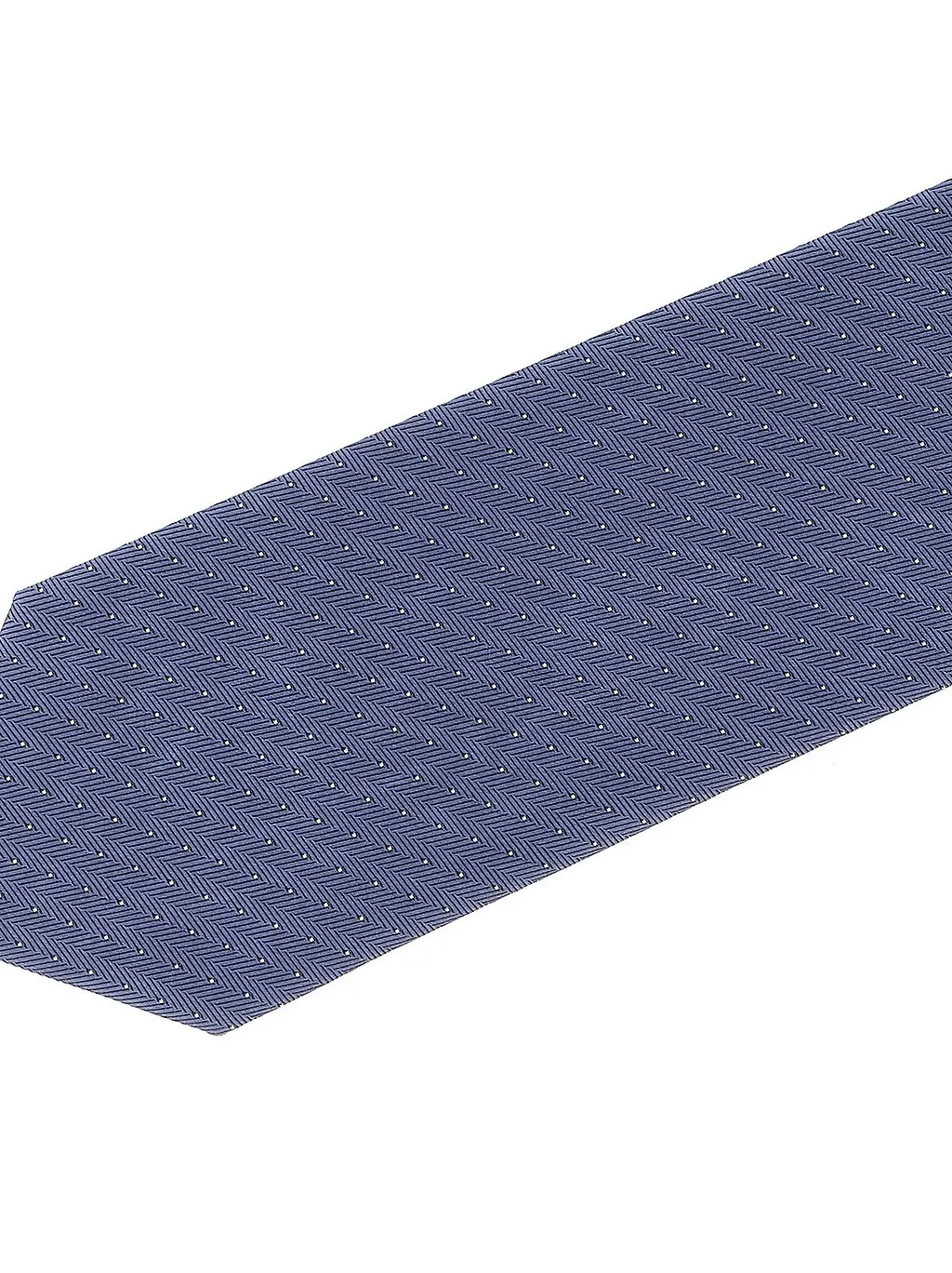 Brioni Micro-Dot Herringbone Silk Tie
