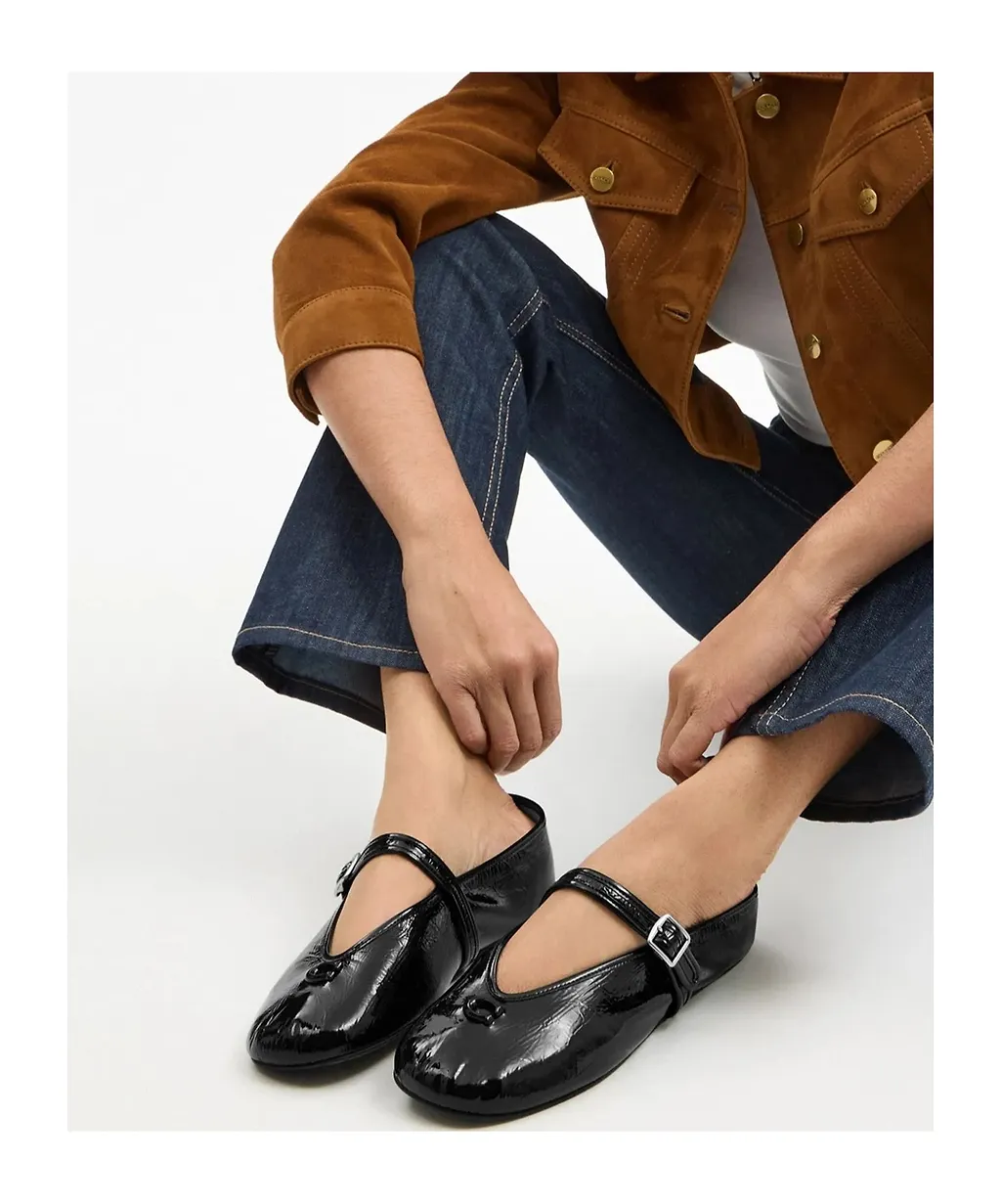 Sculpted C Ballet Flats