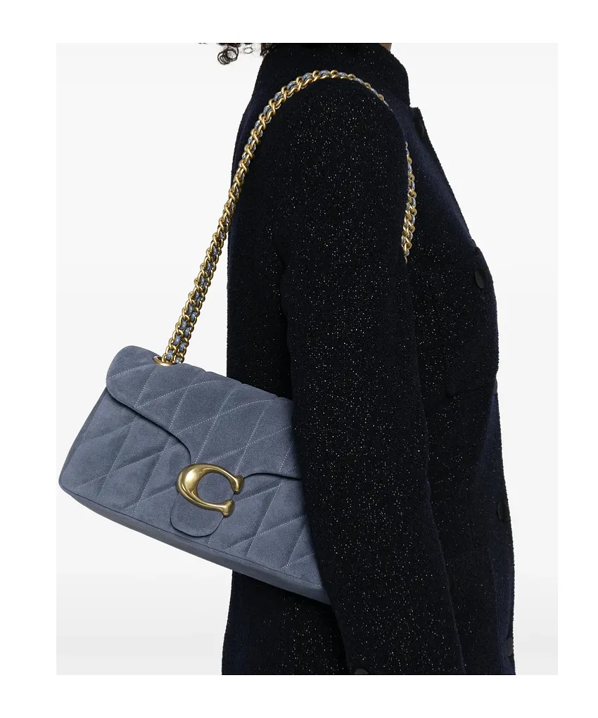 Quilted C Shoulder Bag