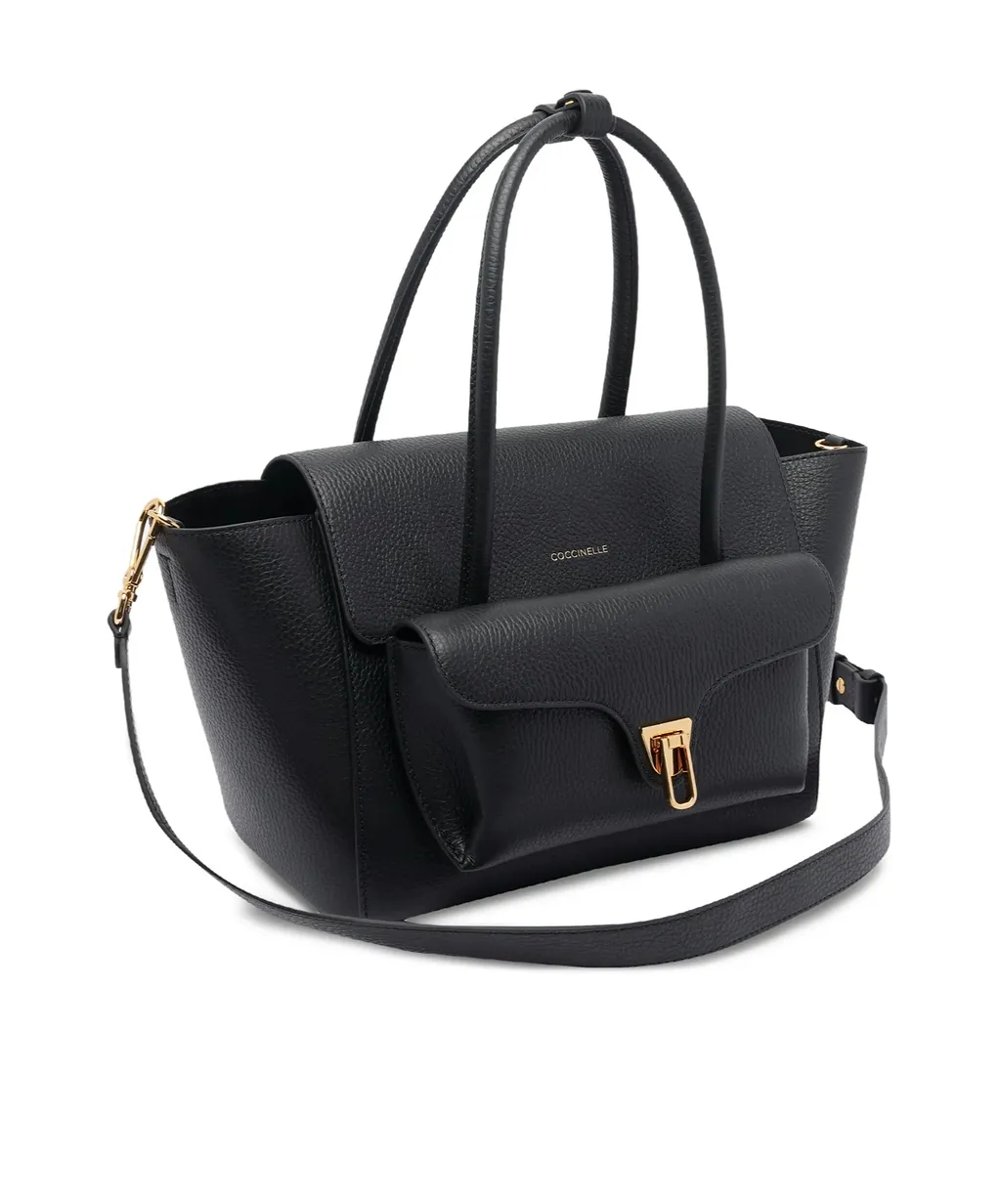 Coccinelle Structured Flap Shoulder Bag