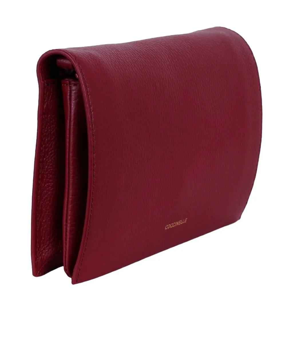 Coccinelle Dandy Foldover-Top Shoulder Bag