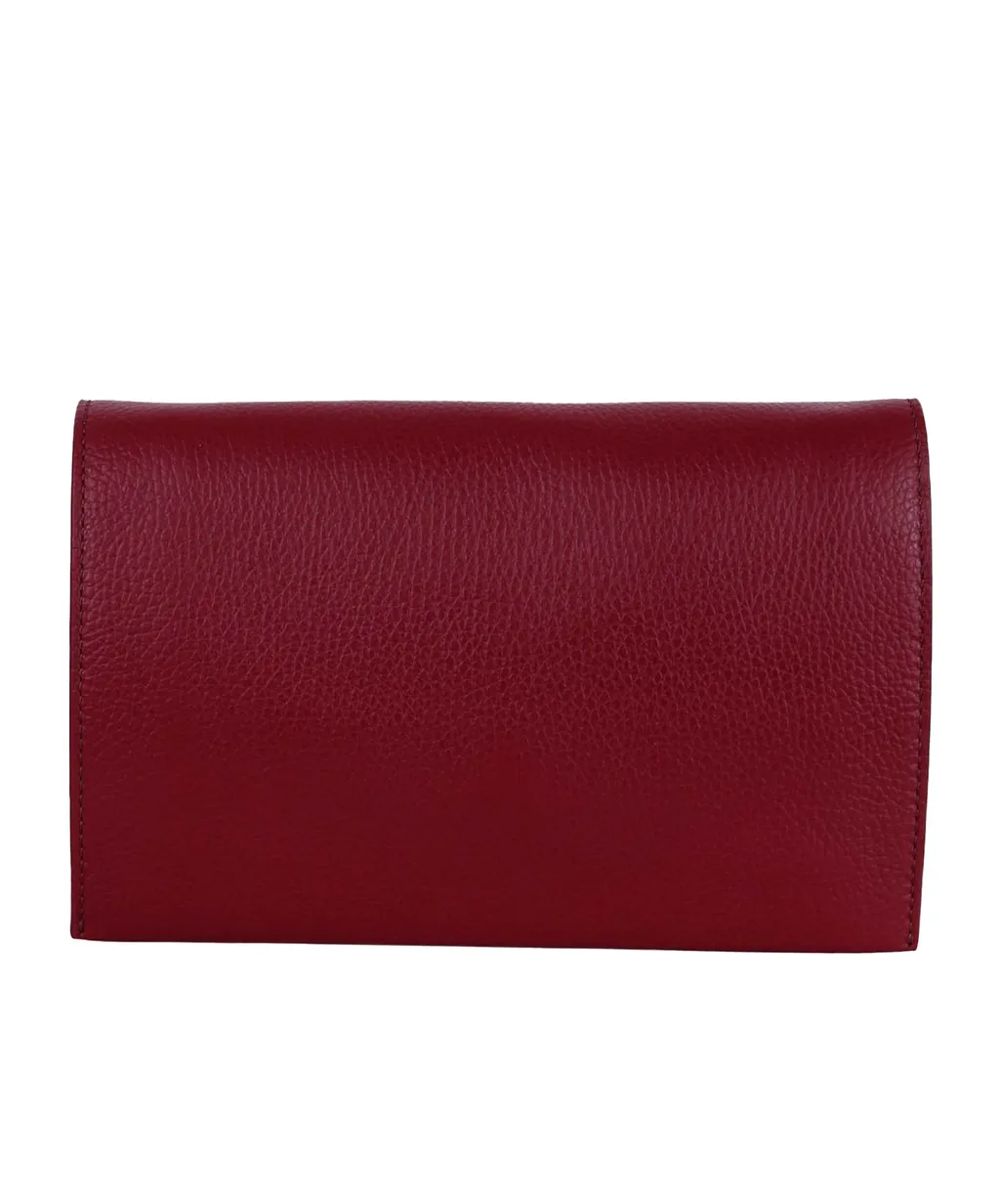 Coccinelle Dandy Foldover-Top Shoulder Bag