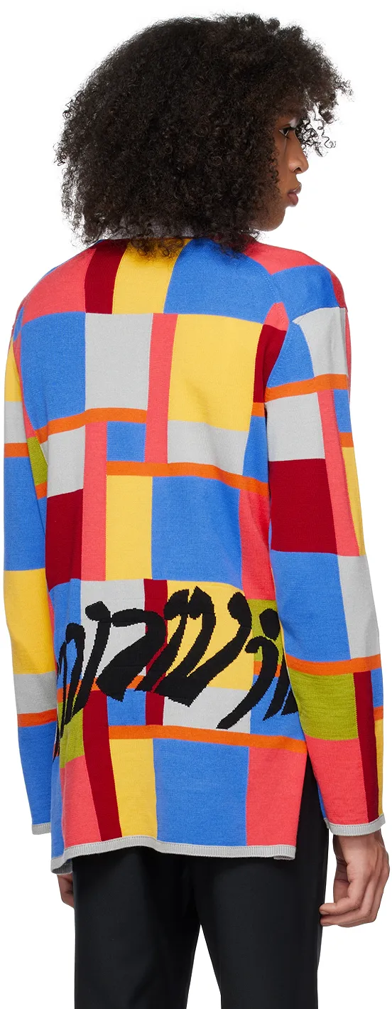 Checked Sweater