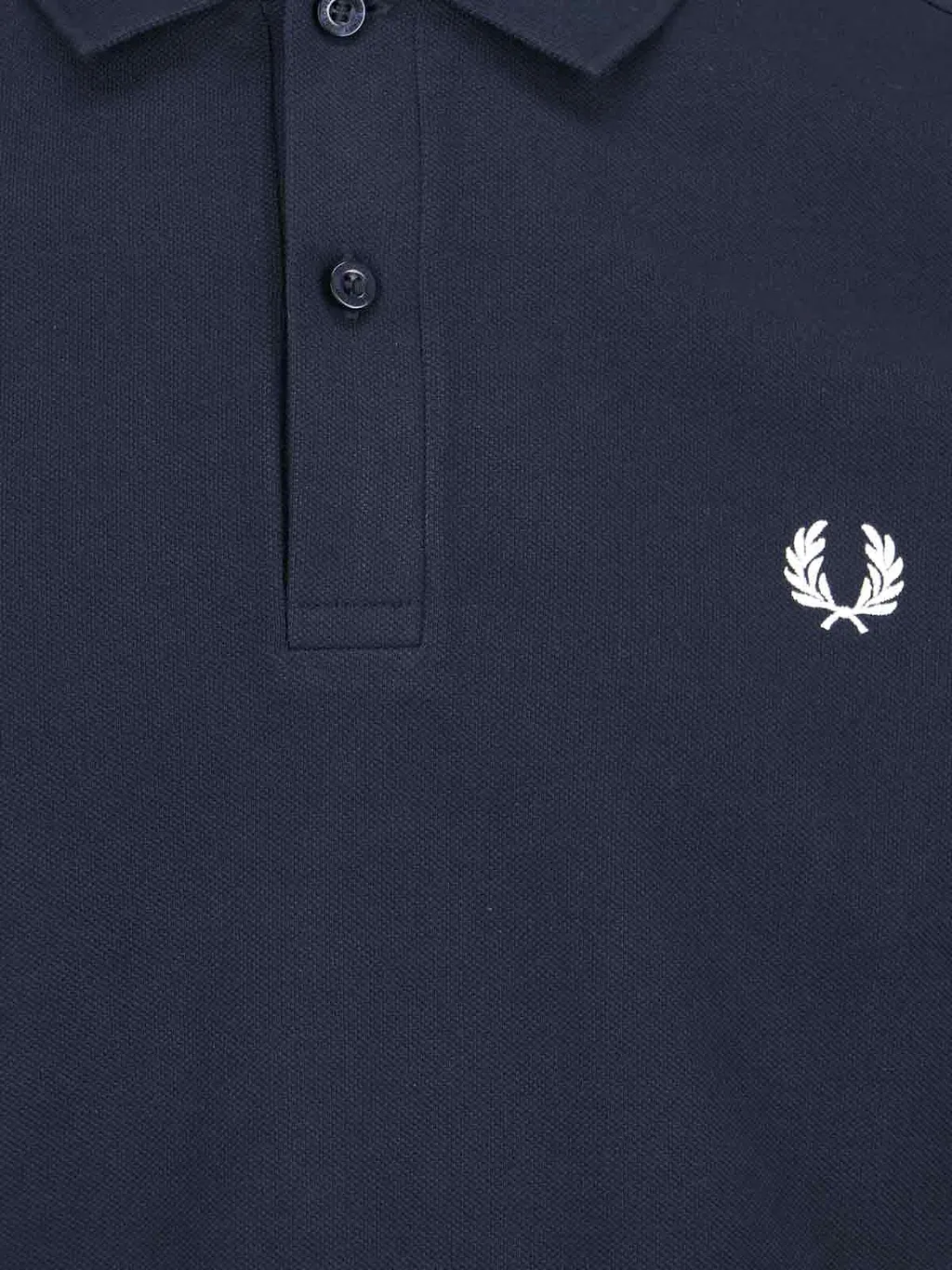 Comme Des GarÇOns Shirt Logo Embroidered Knitted Polo Shirt