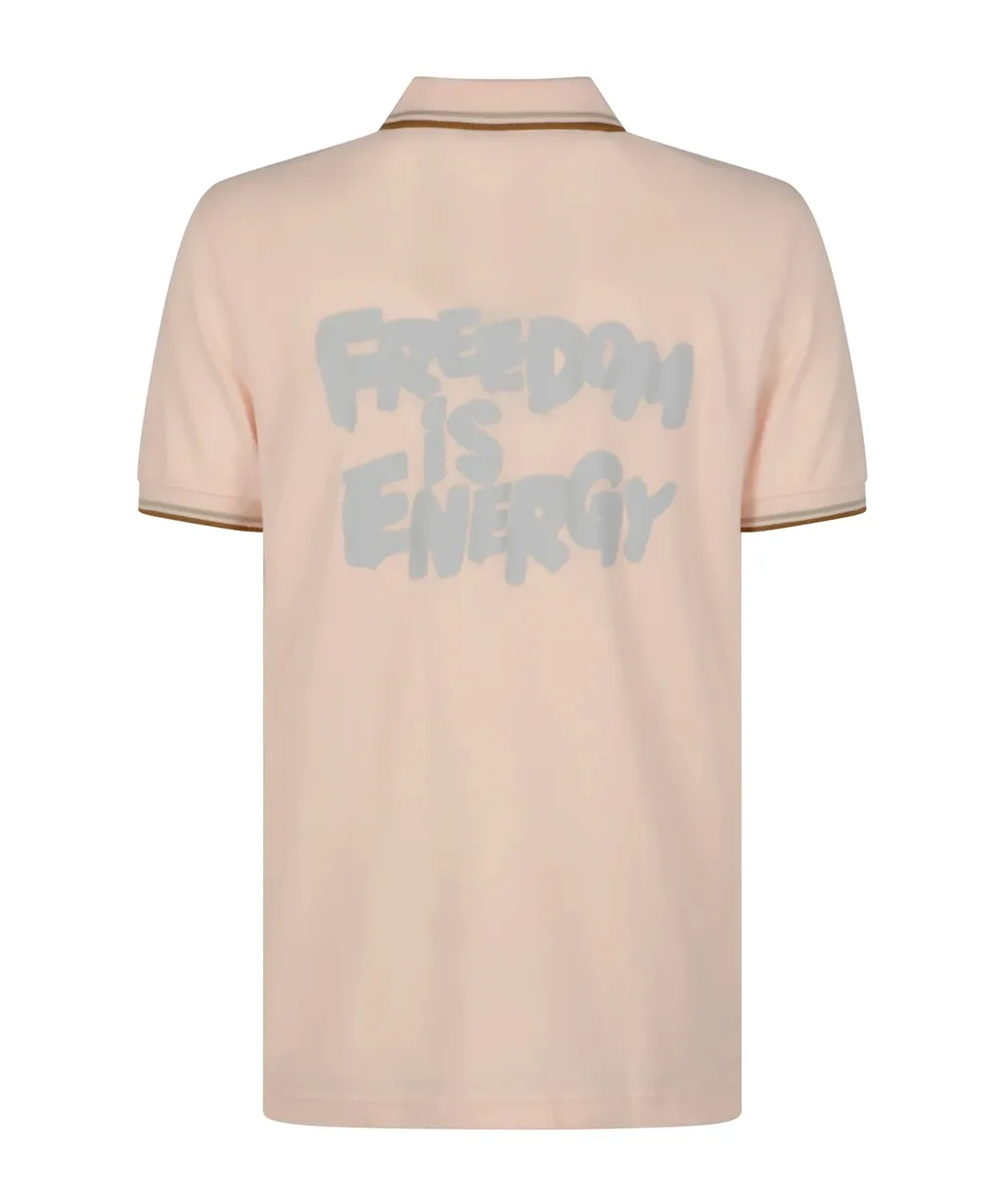 Comme Des GarÇOns Embroidered Polo Shirt