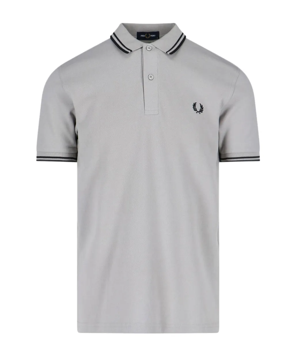 Comme Des GarÇOns Shirt X Fred Perry Text-Printed Polo Shirt