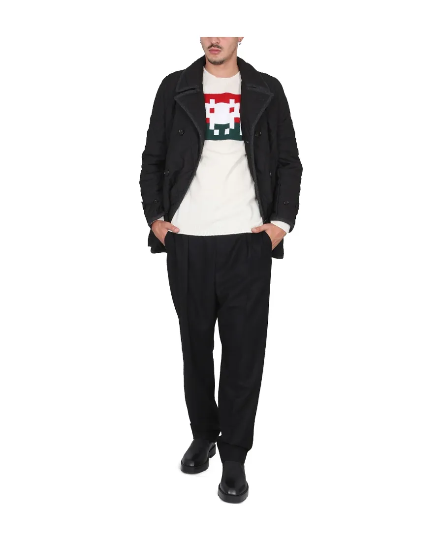 Comme Des GarÇOns Shirt Graphic Jacquard Crewneck Jumper