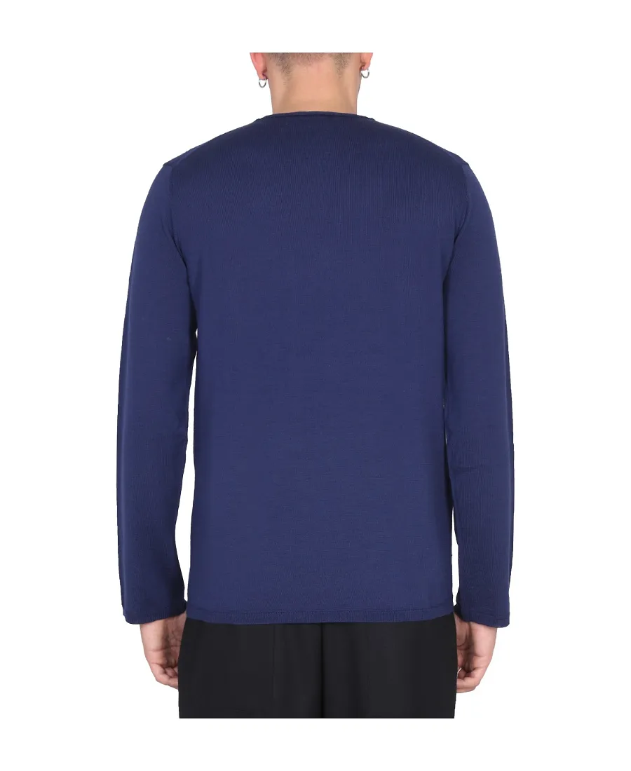 Comme Des GarÇOns Shirt Graphic Intarsia Knit Jumper