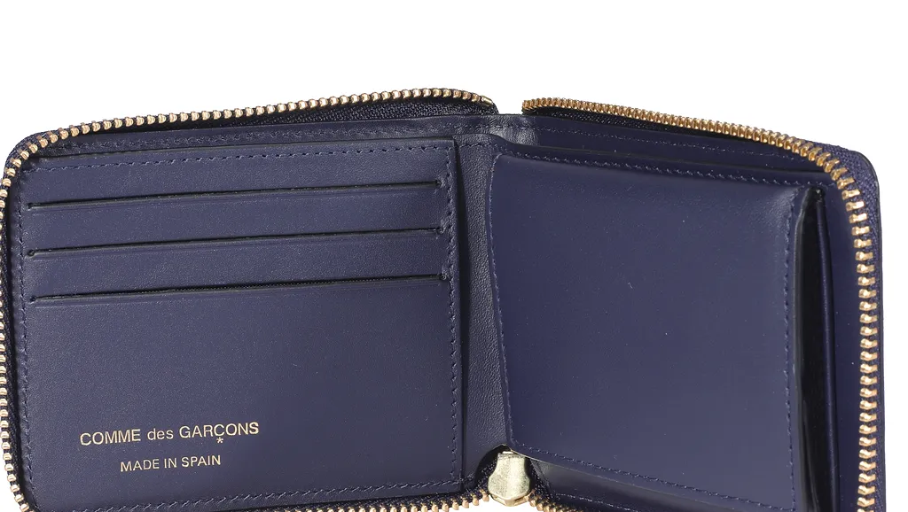 Leather Zipper Wallet