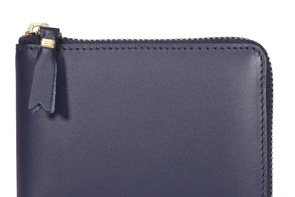 Leather Zipper Wallet