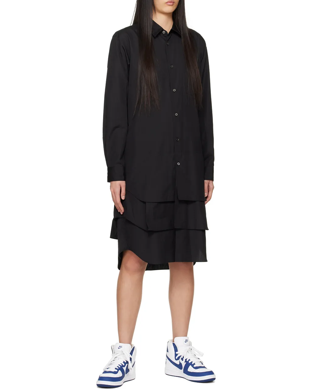 Comme Des GarÇOns Homme Plus Nike High-Top Sneakers