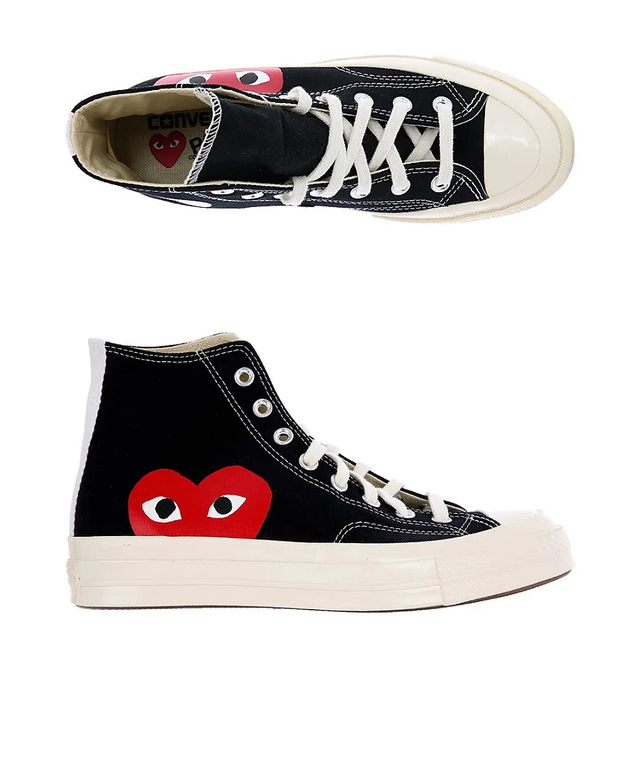 Logo High-Top Casual Sneakers