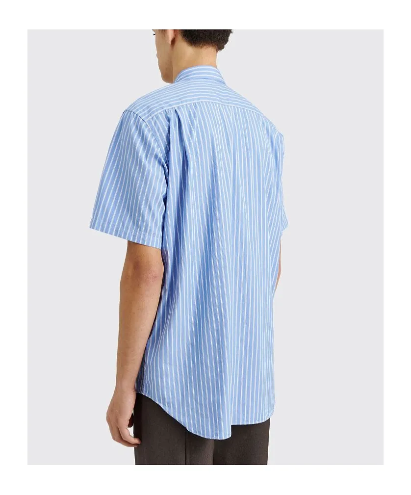 Comme Des GarÇOns Play Striped Short Sleeved Shirt