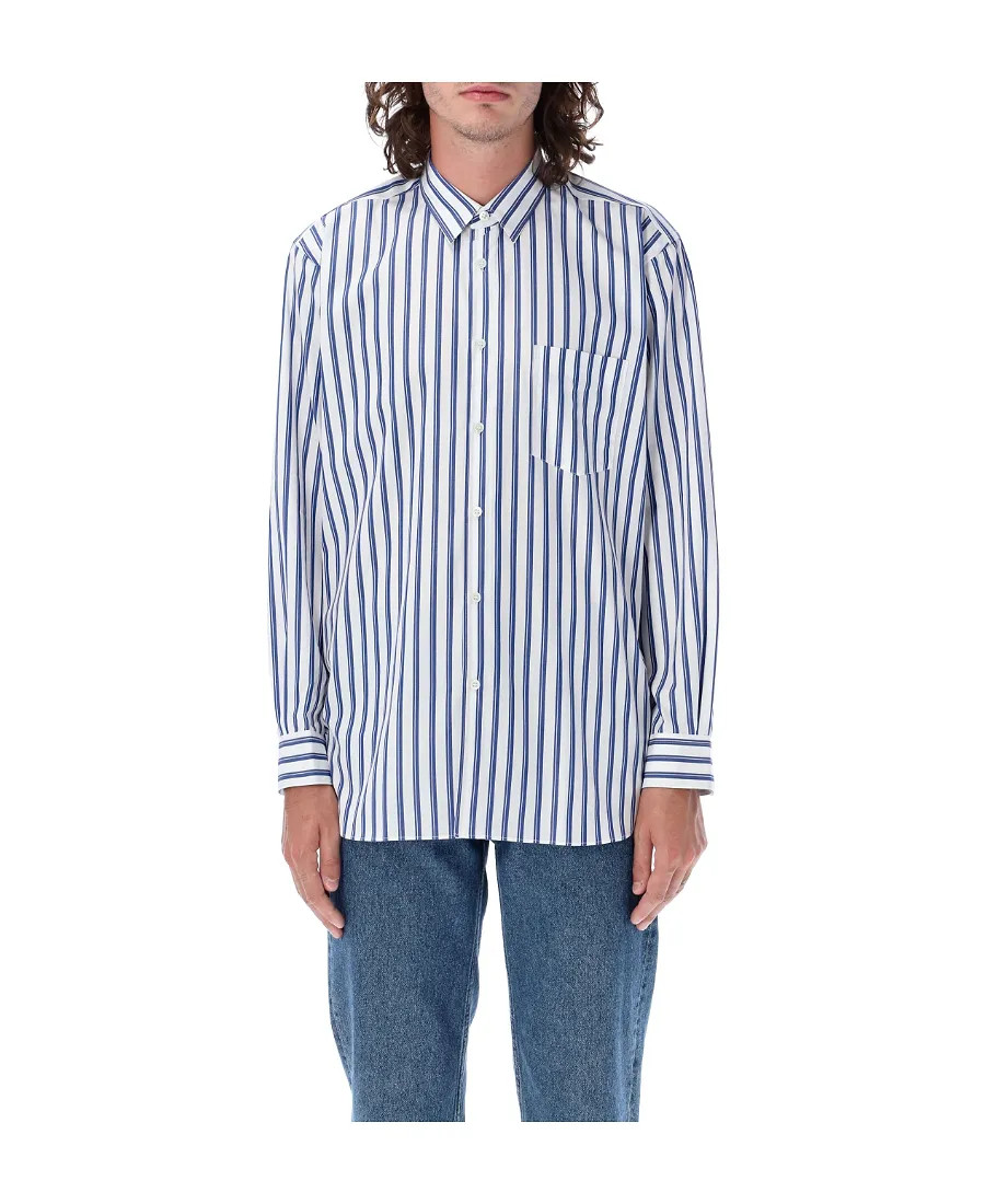 Long-Sleeved Striped Shirt