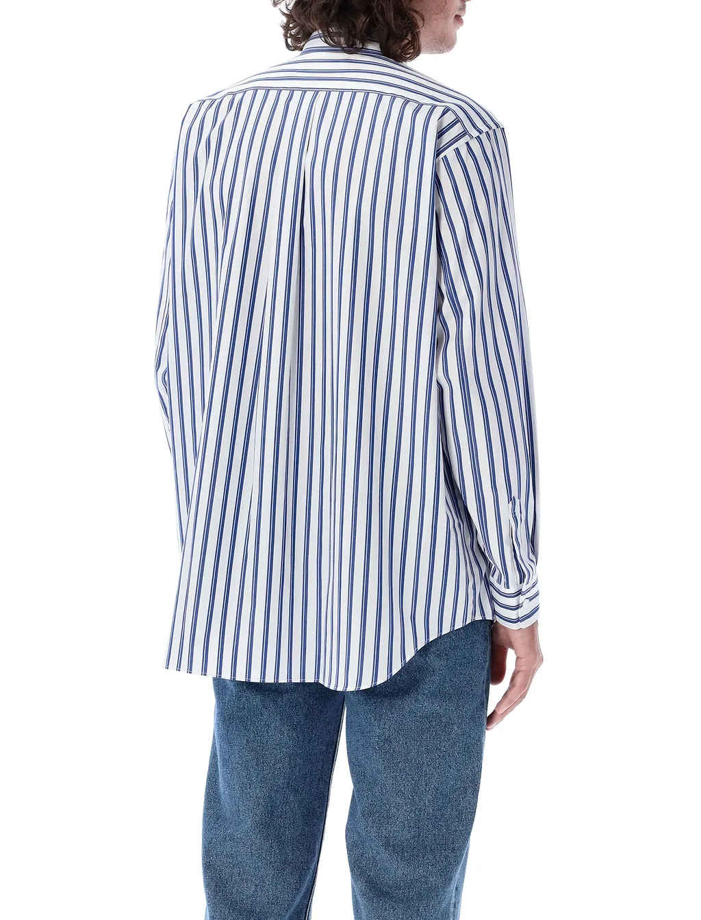 Long-Sleeved Striped Shirt
