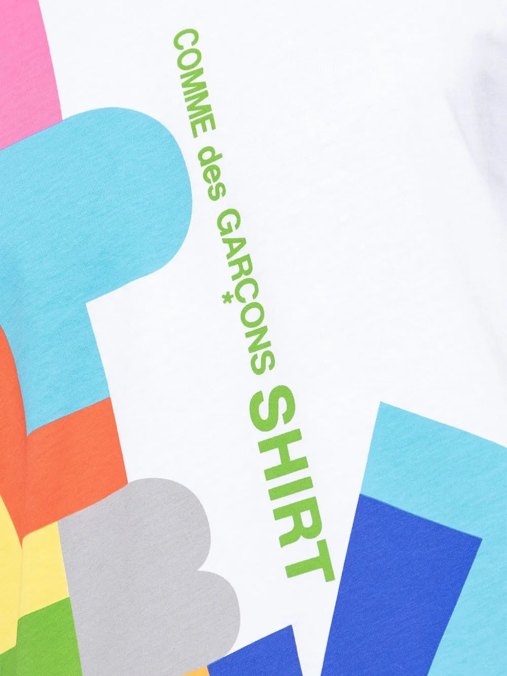 Comme Des GarÇOns Graphic Printed Crewneck T-Shirt
