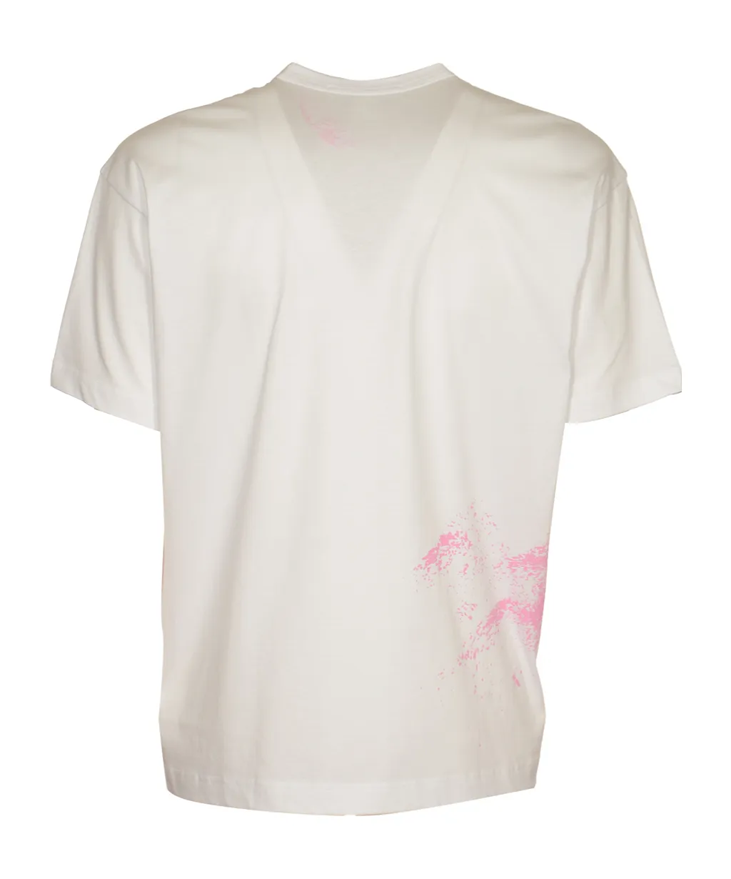 T-Shirt With Round Neck And Short Sleeves
