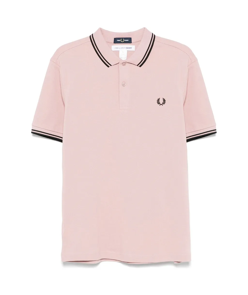 X Fred Perry Logo-Embroidered Polo Shirt