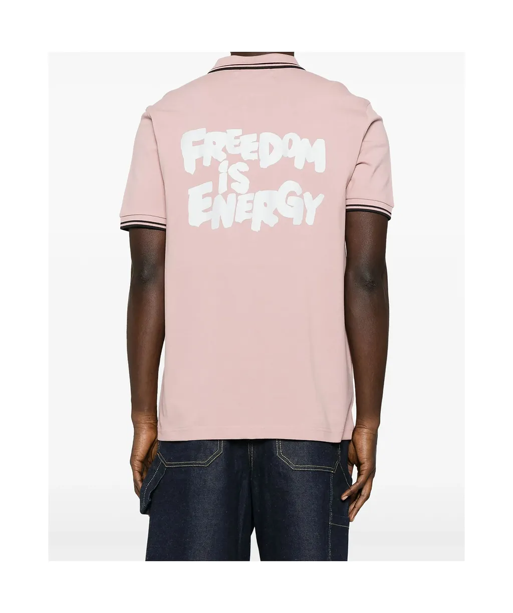 X Fred Perry Logo-Embroidered Polo Shirt