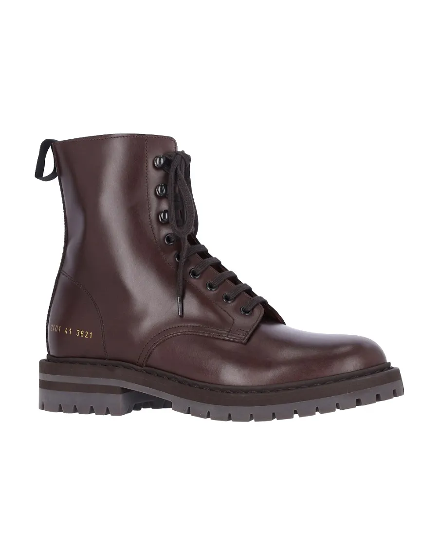 Common Projects Lace-Up Ankle Boots