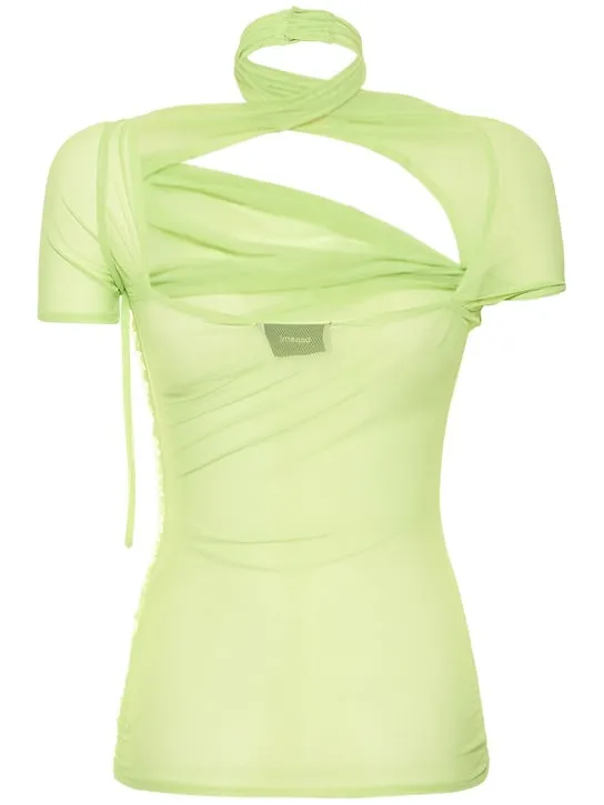 Asymmetric Draped Top