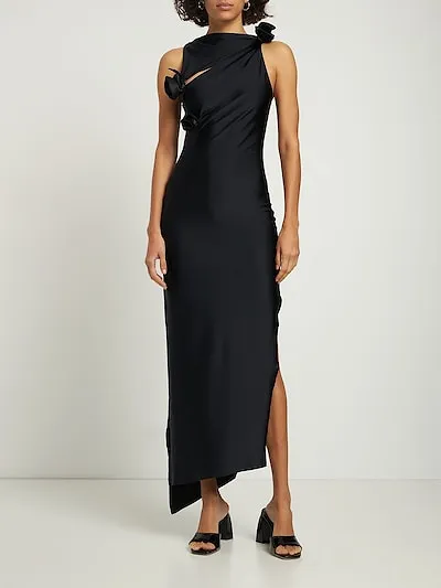 Asymmetrical Jersey Dress