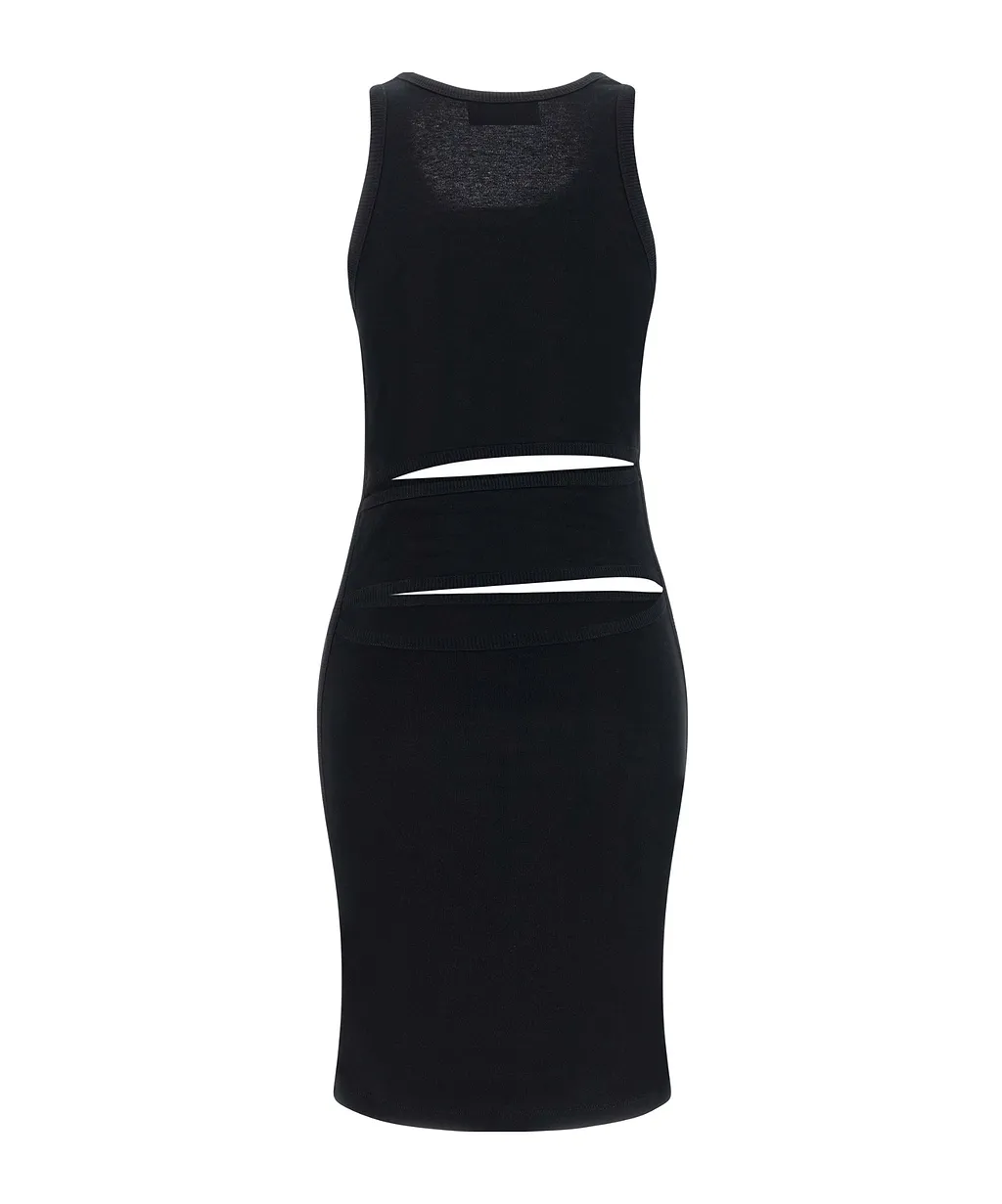 Coperni Spiral Sleeveless Mini Dress