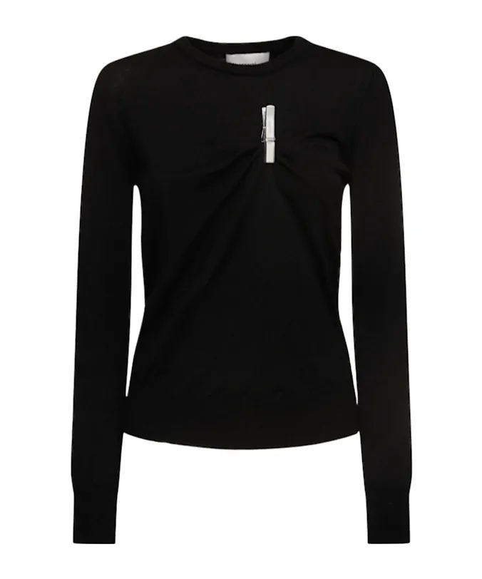 Knitted Crew Neck Sweater