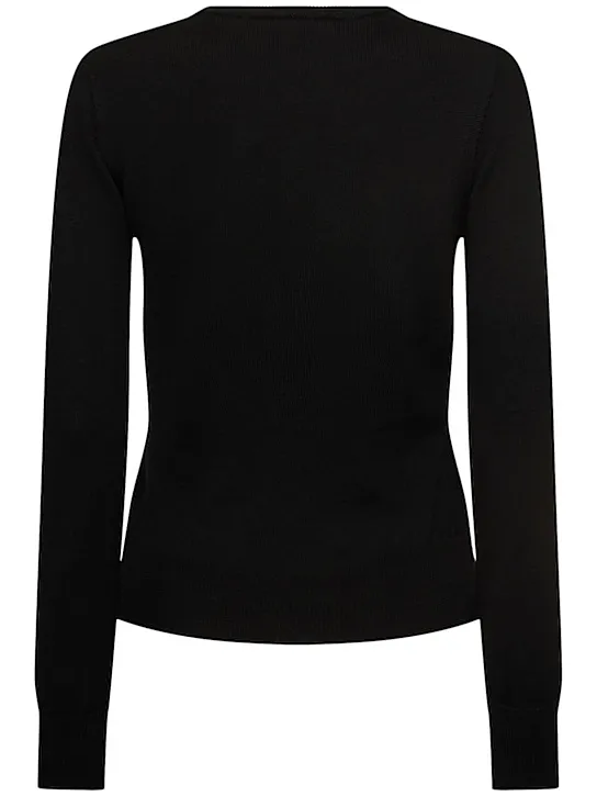 Knitted Crew Neck Sweater