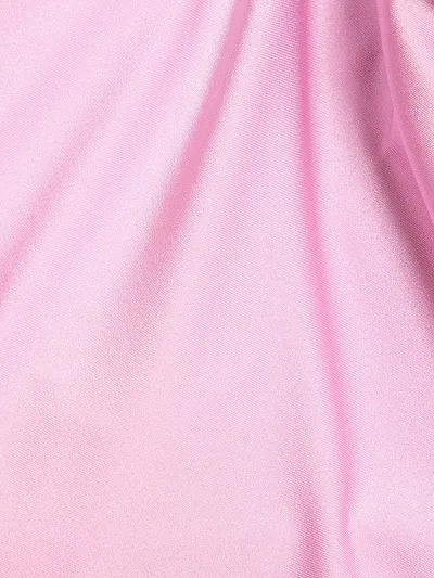 Hollowed-Out Jersey Mini Dress