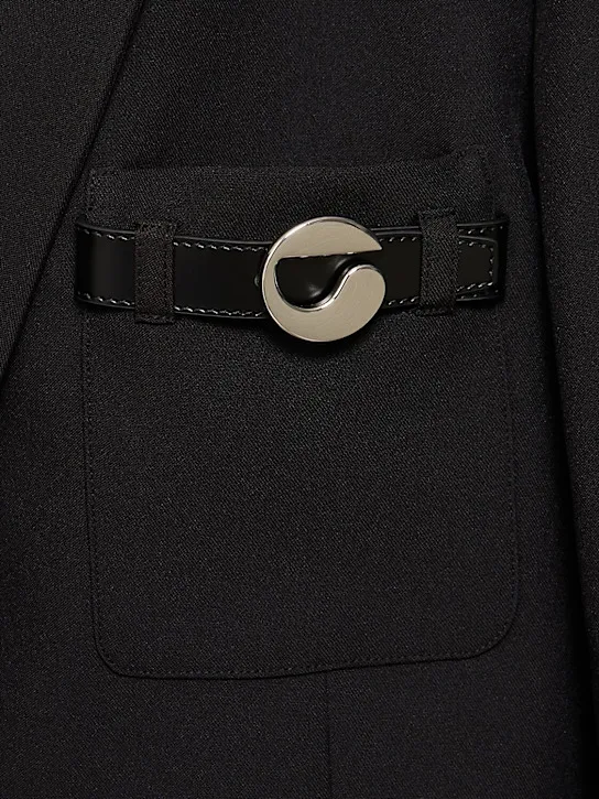 Long-Sleeved Suit Coat