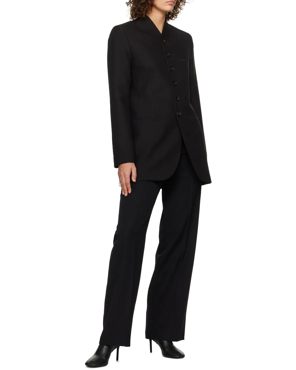 Long-Sleeved Suit Coat