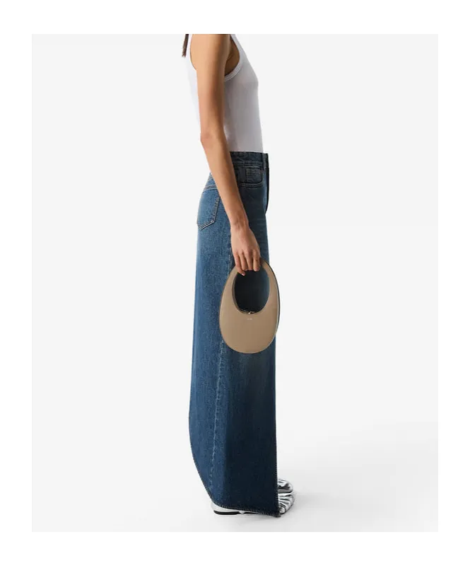 Coperni One Leg Denim Skirt
