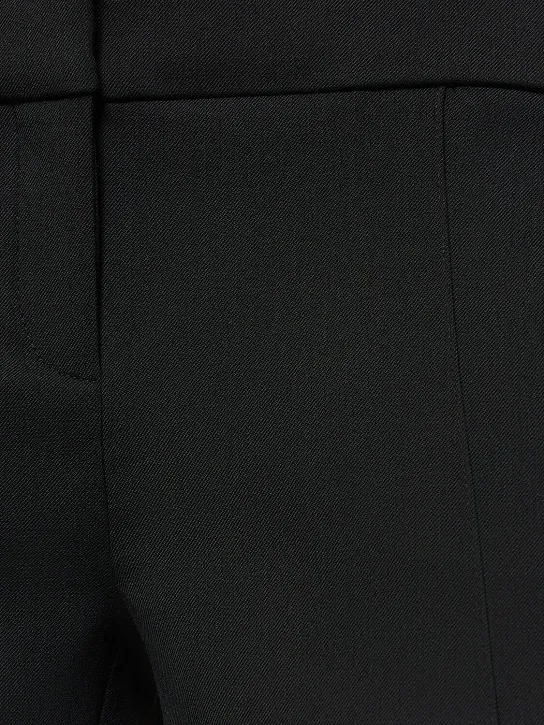Tailored Viscose Blend Shorts