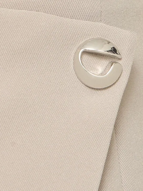 Tailored Mini Skirt