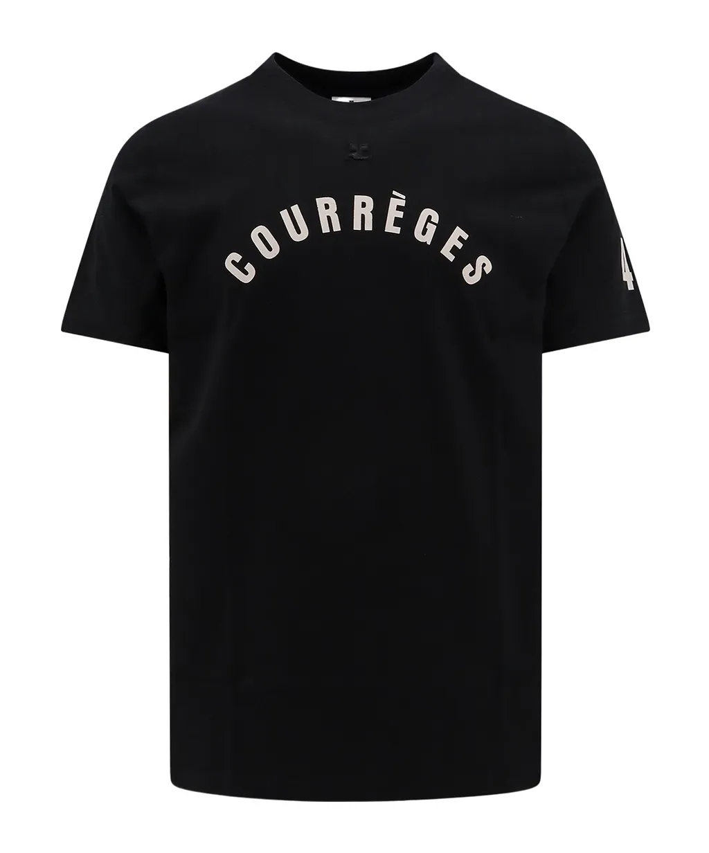 CourrÈGes Ac Straight Printed T-Shirt