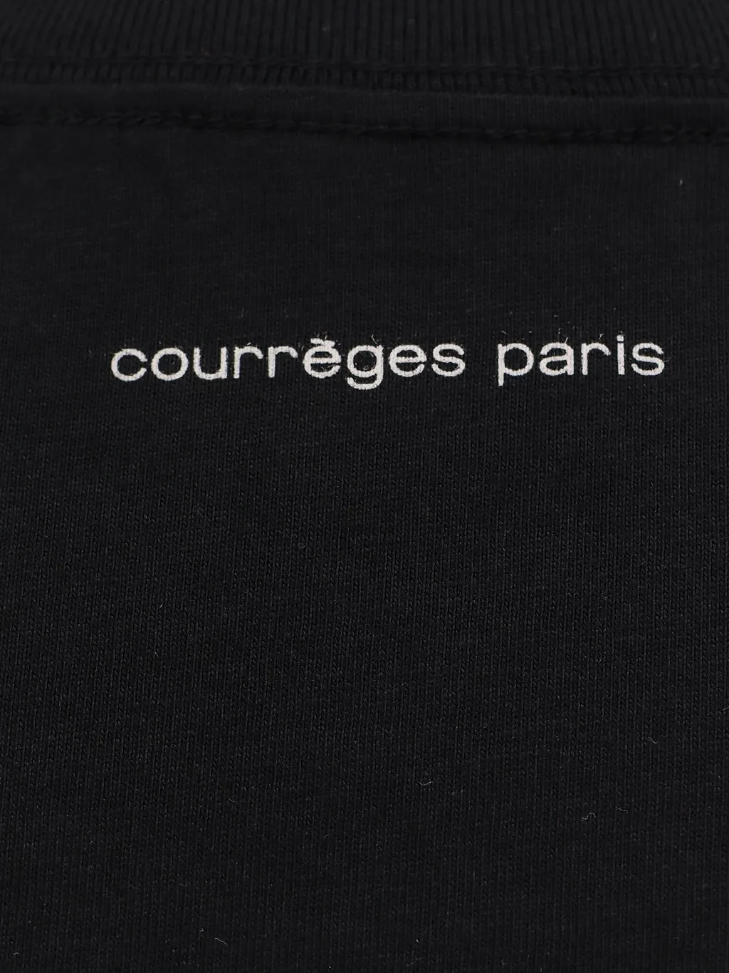 CourrÈGes Ac Straight Printed T-Shirt
